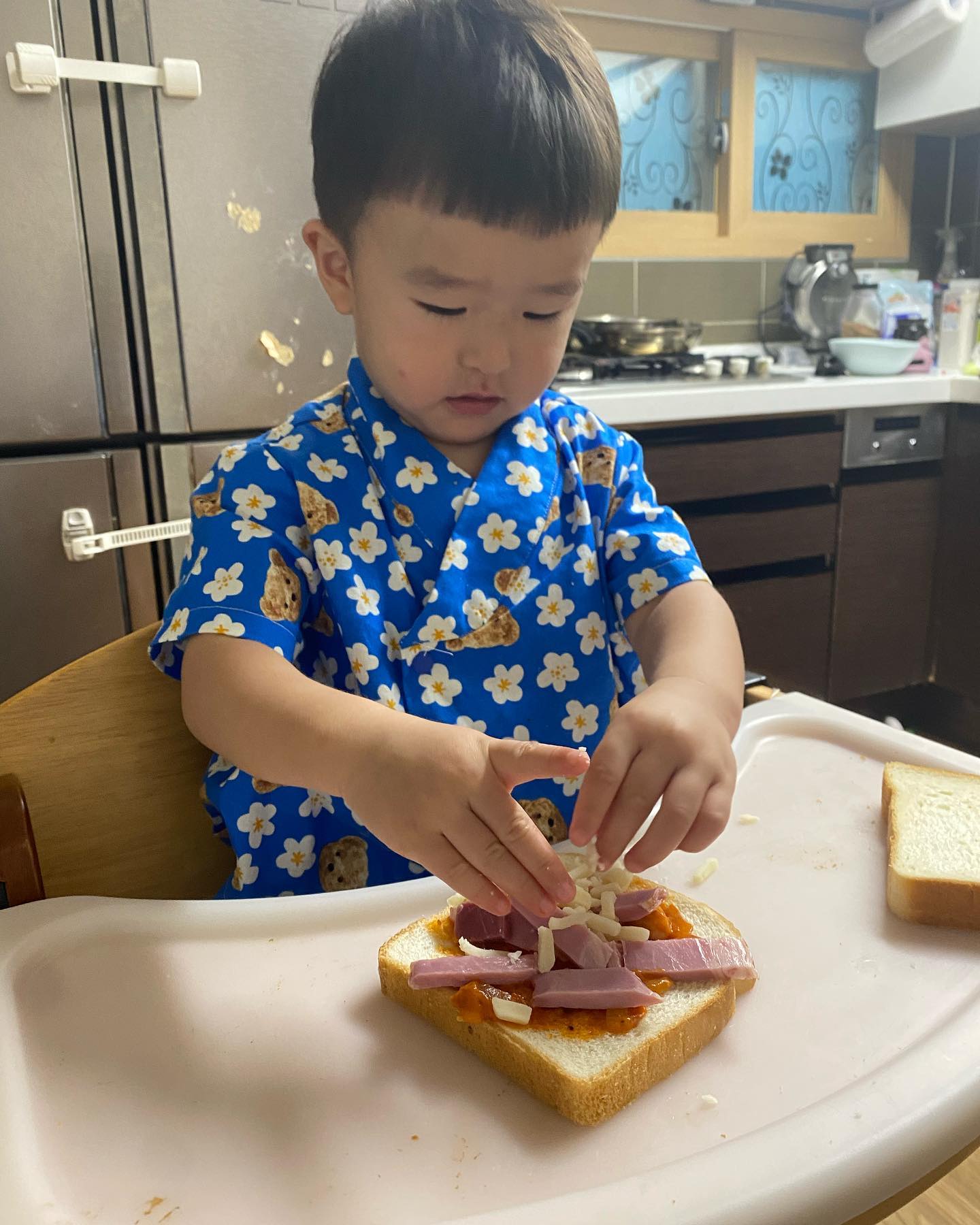오늘은 내가 피자요리사👩‍🍳🧑‍🍳