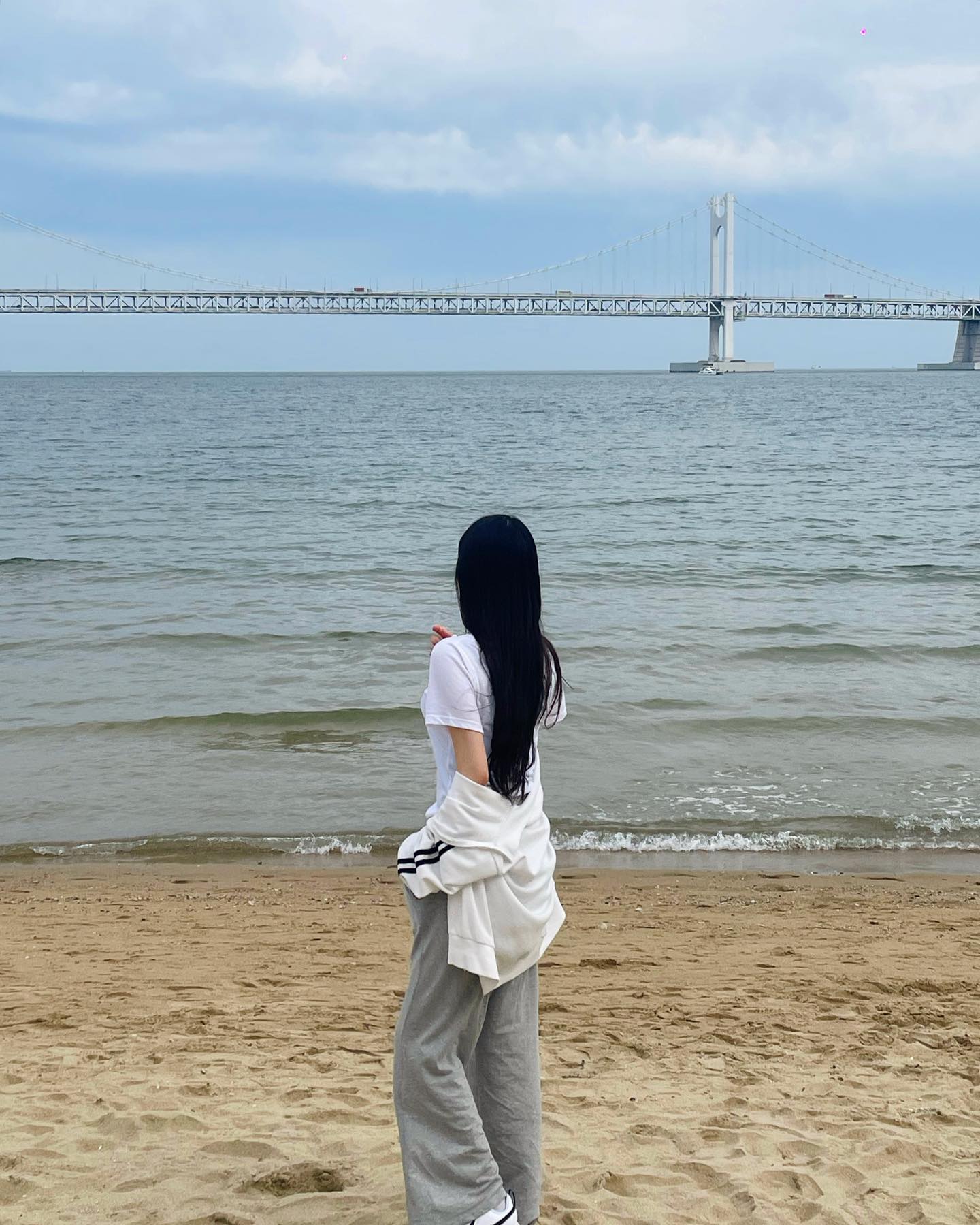 츄리닝차림으로 광안ㄹ리🫧