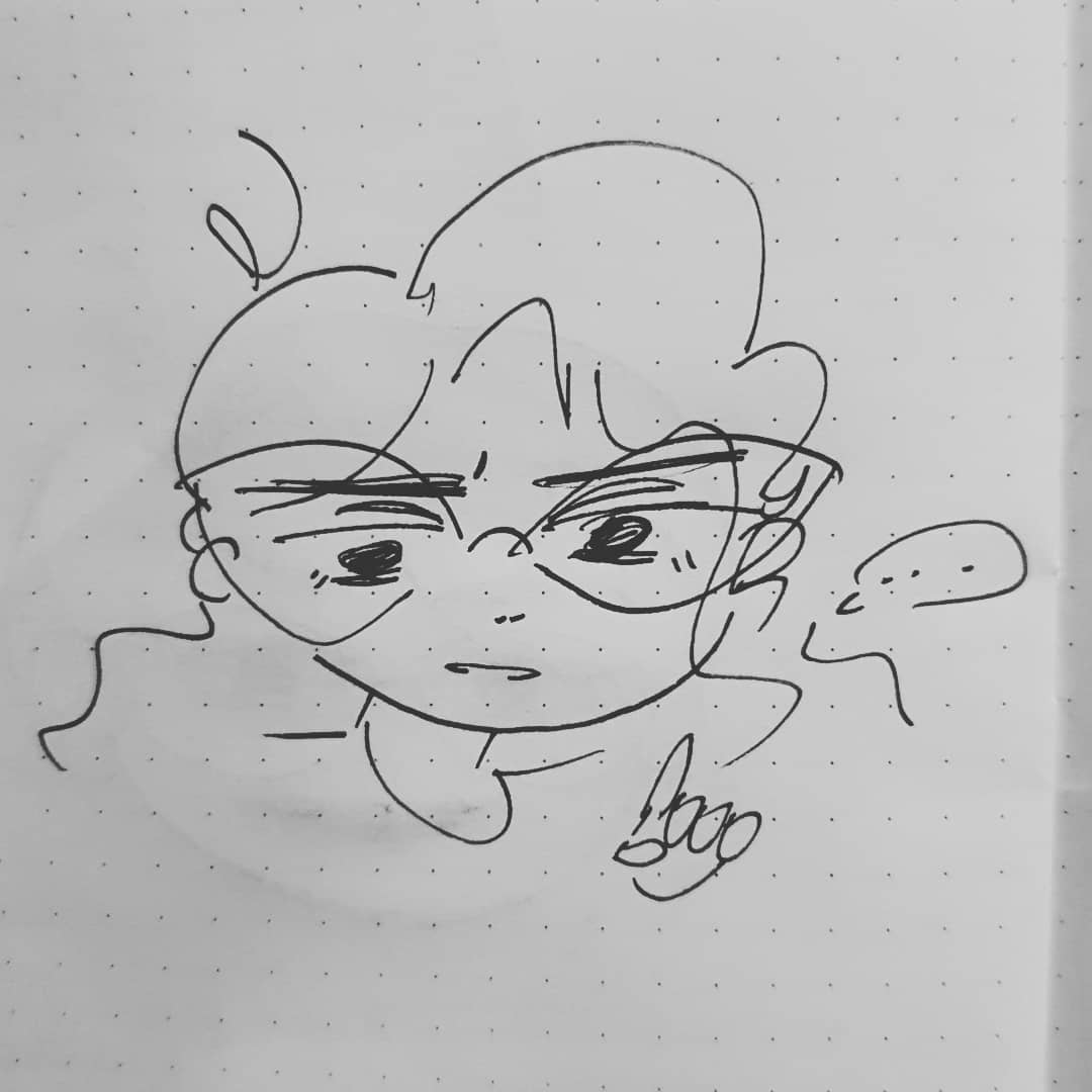 on a whim i went to the school confessions page and i,,
#maruart