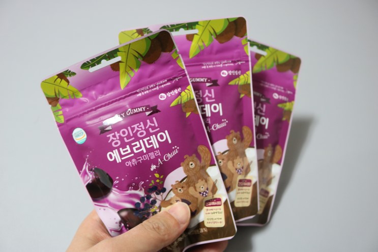 코코넛슈가 엘더베리젤리 :  건강한 우리아이 안심 젤리