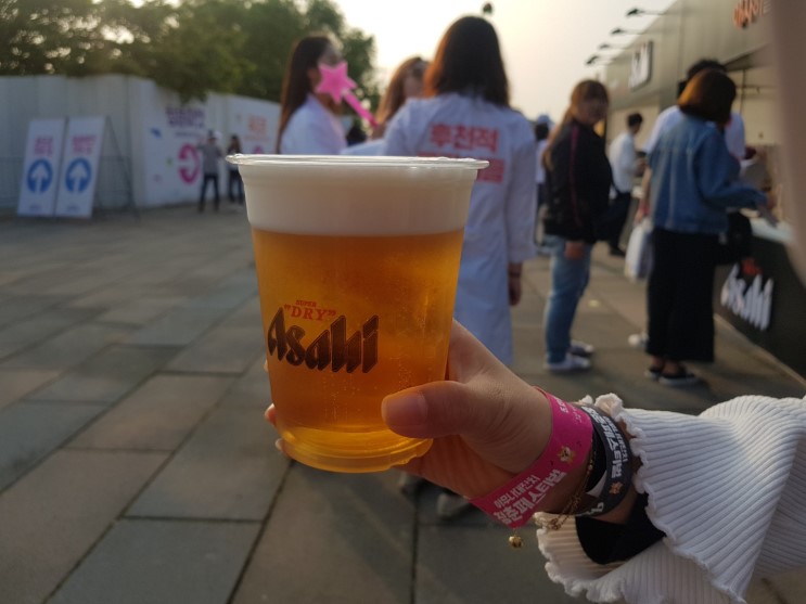 아사히맥주 청춘페스티벌 아사히부스참여후기
