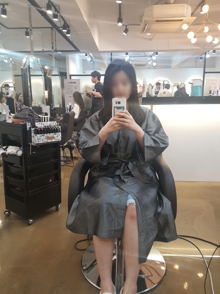 역삼역 미용실] 샵벨르오 시세이도 아쿠아 모발클리닉 간편하지만 효과만빵