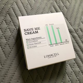Ad on Instagram: “로하셀 세이브미 크림을 써보았습니다. 우선 외관은 합격. 클렌저, 토너, 크림 중 크림을 써보았습니다. 우선 민감한 피부인 제가 써봤을 때는 아무런 트러블이 없는 것으로 보아 나쁜성분은 없는것 같군요. 끈적임도 없도 향도 없고 피부진정효과가…”