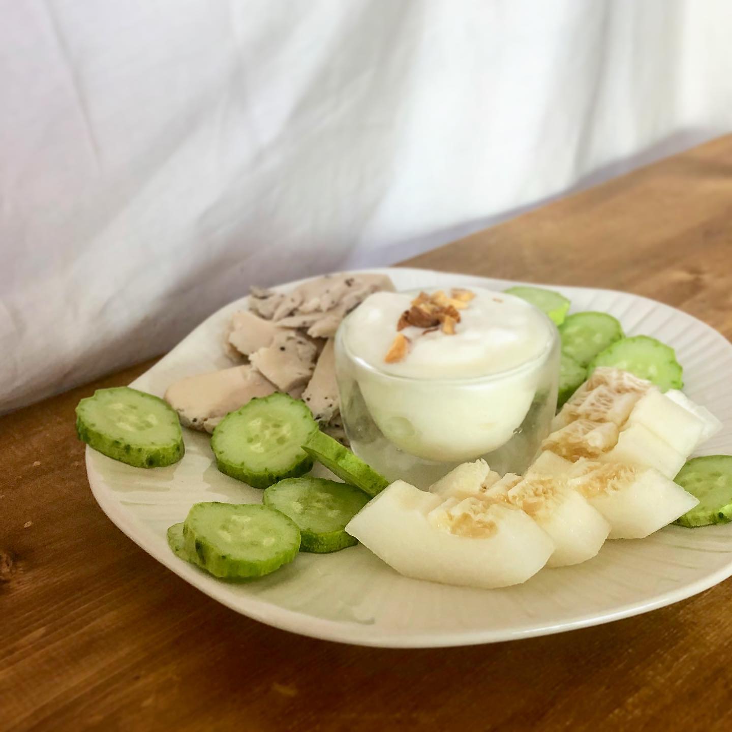 #20190520 #식단일기 #아침 #🍴
아침이 되었습니다. 오이극혐자는 고개를 들어 마이구미를 처단하ㅅ.. 😇