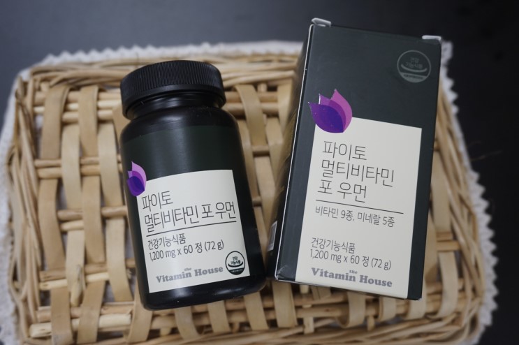 천연종합비타민 파이토 멀티비타민 포 우먼 여성비타민추천!