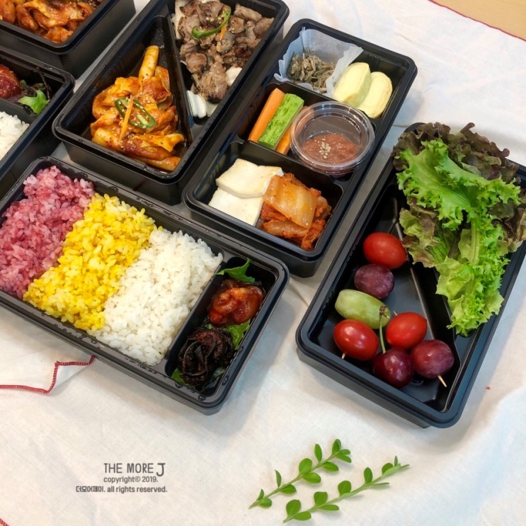 성수동 프리미엄 한식 도시락! ‘시락’ 배달도시락 (피크닉/단체주문 가능)