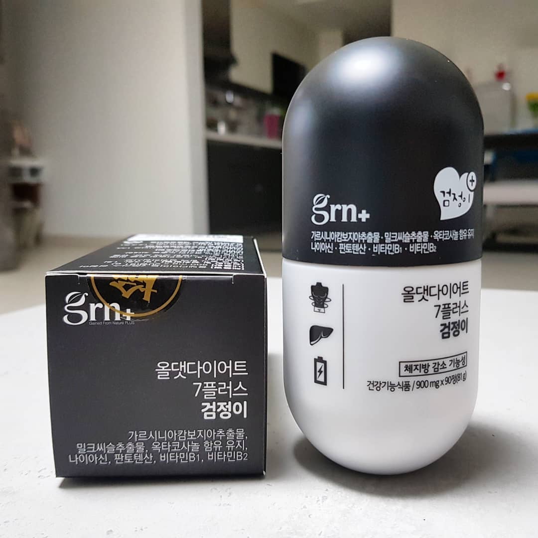 🥂 on Instagram: “#📝 한창 다이어트 할 때 함께한#GRN 남자전용제품이길래 쵸리에게 선물함🎁 이번 추석에 신나게 먹어도 걱정없을만한 #다이어트보조제 이거 먹더니 위가 줄은것같다며 🧐 그런 기능은 없어 남편..^^; 뭔가 더 먹는거같은데 살은 안찌는게 신기하다…”