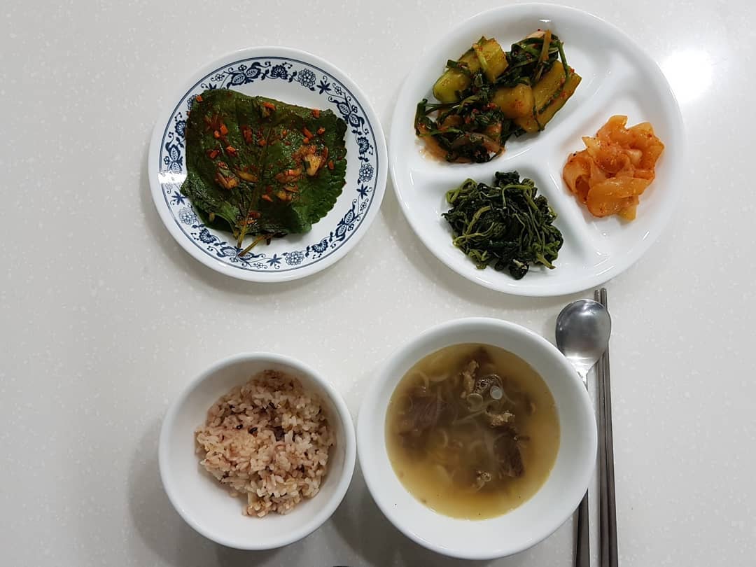 쨔야~^^ on Instagram: “_ . . 바쁜 아침에도 따끈한 국으로 든든하게 먹기! 국 없이는 밥못먹는 울집 남자들때문에 냉장고에 쟁여둬야하는 간편 갈비탕 . 요즘은 간편식도 너무 잘 나와서 맛도 좋고 조리법은 더 간편하네. 파만 송송 썰어 넣어주니 든든한 한끼완성! . 푸드얍…”