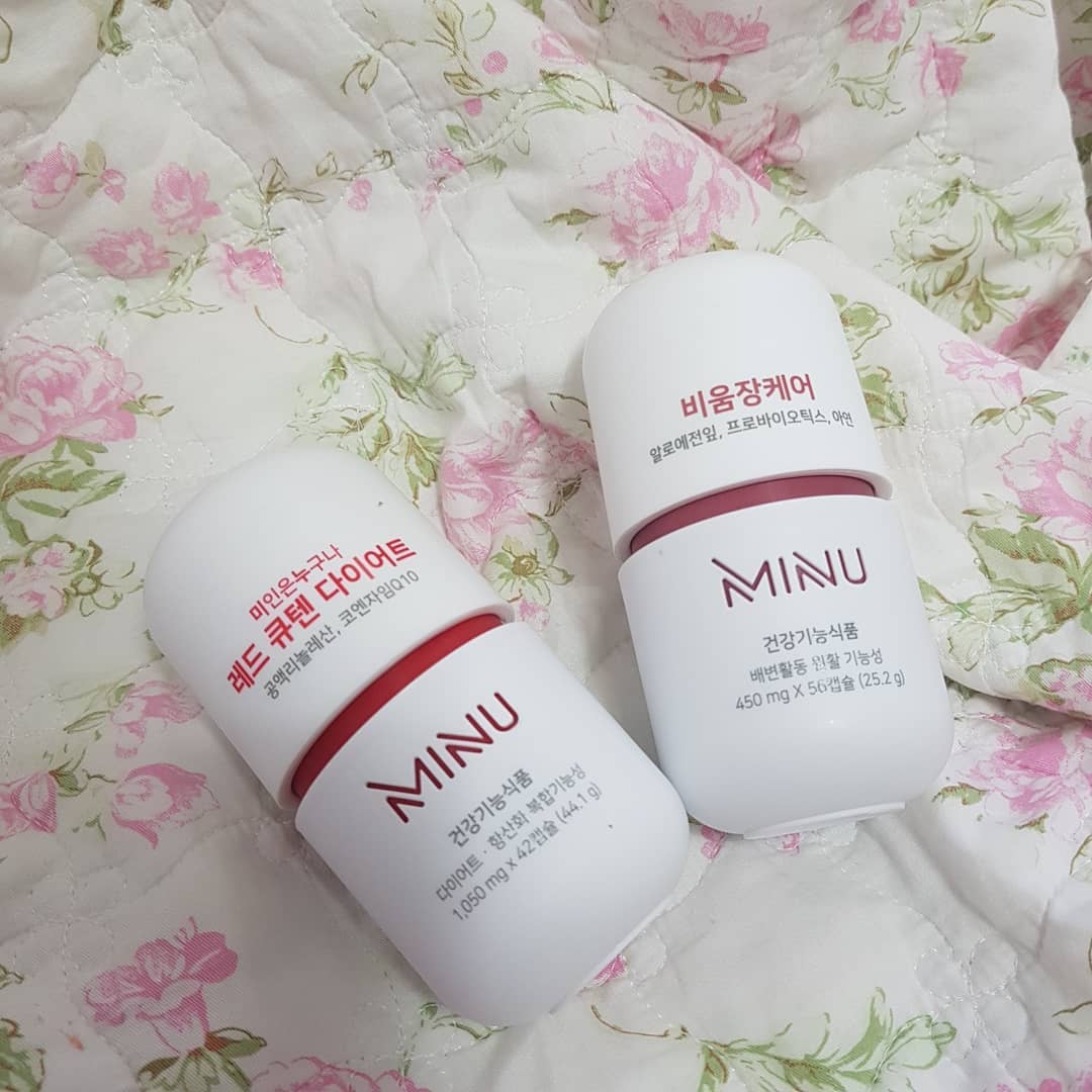 miseon😍😍 on Instagram: “#관리하는여자  한살 두살 나이 먹어가면서 나이살이 늘어나는거 같아 ㅠㅠ  #체지방감소 하면서 #건강한다이어트  하기 위해 #미누다이어트 #미누비움장케어 하는 중이지~  #미누레드큐텐 하루 2알 #비움장케어 식후 2알씩 2번 매일 챙겨먹으면서…”