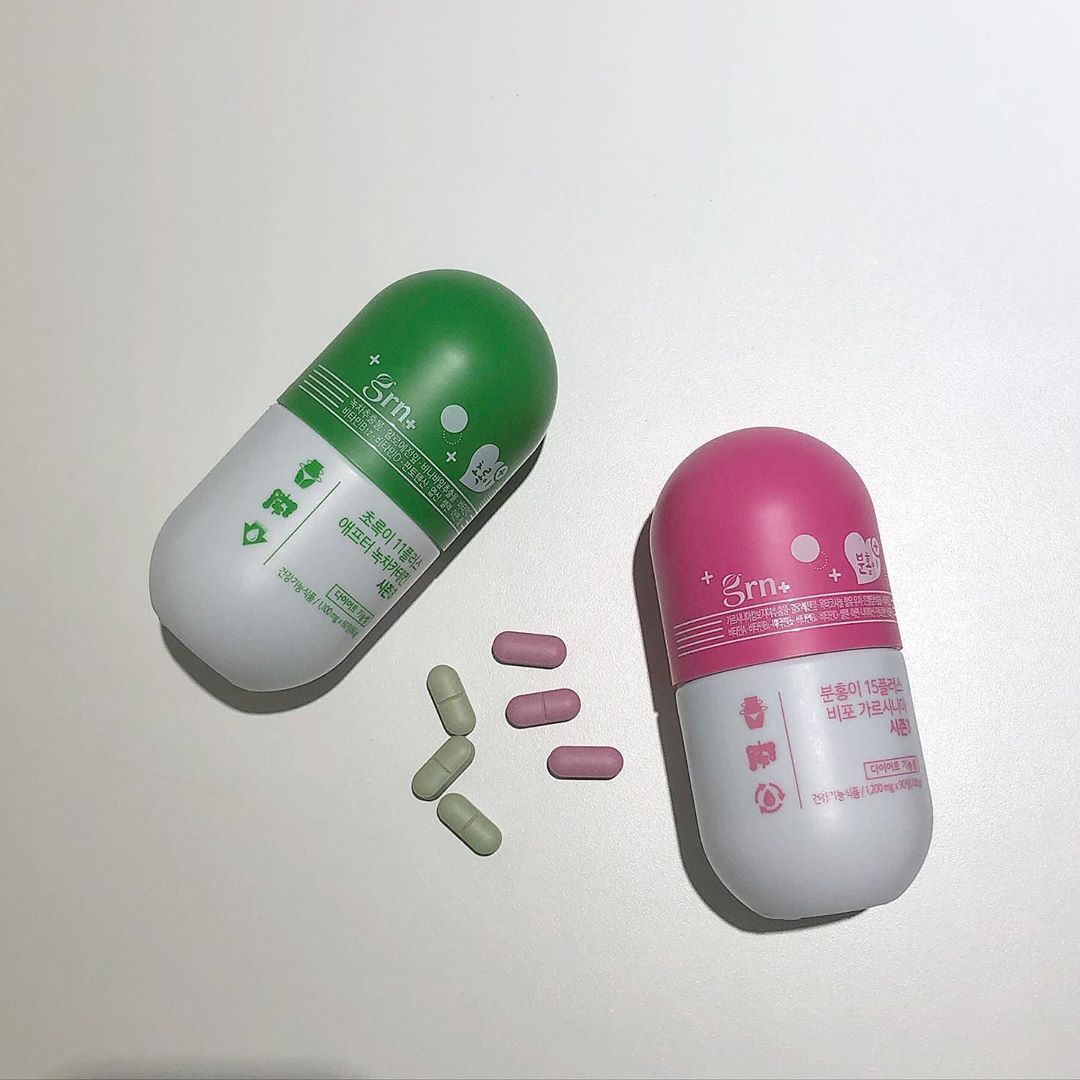 하니 on Instagram: “비키니 입기 전에 꾸준히 관리하면서 먹었던 아이들 이 아이들 덕분에 보라카이 사진 만족👍🏻 💖 분홍이는 탄수화물이 지방으로 합성 억제 💚 초록이는 체지방감소 효과 . . . . #grn #지알엔 #grn다이어트 #grn분홍이초록이시즌3…”