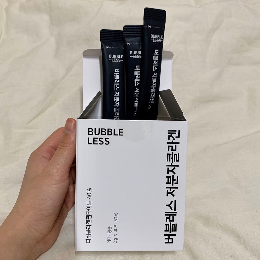 ⋆ᴹᴼᴺᵛᴱᴸᵞ 'ˢ ᴹᴼᴺˢᵀᴬᴳᴿᴬᴹ⋆🍑mona_ on Instagram: “'버블레스'의 신제품 #버블레스저분자콜라겐 출시🎉 어느 순간 아무리 좋은걸 발라도 탄력이 예전만큼은 아니던 요즘 매일 챙겨먹는 콜라겐 주머니 에 쏙❕챙겨다니면서 어릴때 레모나 먹듯 맛도 레모나같음👍🏻🤗⠀ ⠀ ⠀ ⠀ ⠀ ⠀ ⠀ ⠀ ⠀ ⠀ ⠀ ⠀ ⠀ ⠀…”
