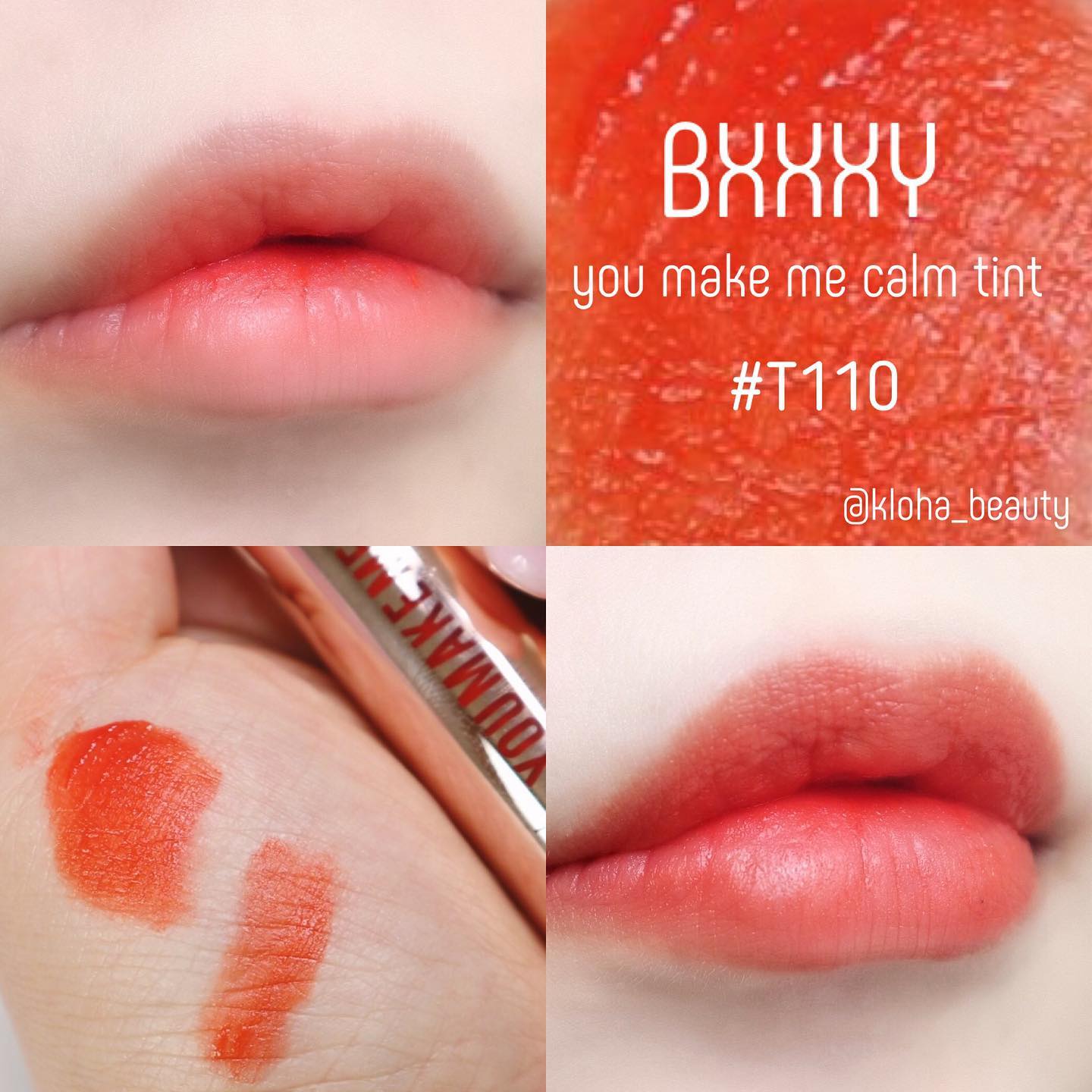 #제품협찬 

b_xx_xy_official 
부드러운 벨벳제형으로 번짐 없이 오래되는 #립틴트
벡시 유 메이크 미 캄 틴트

벡시 유 메이크 미 캄 틴트는 
항산화에 좋은 허브 6종을 담아
외부 환경으로부터 손상된 입술을 케어해주고
피부에 빠르게 흡수되는 성질을 가진
마카다미아씨오일로 빠른 흡수와 함께
촉촉하고 부드러운 입술을 만들어준다고해요

천연 레티노산을 함유해 입술 주름을 매꿔주는
로즈힙열매오일까지 들어있어 
플럼핑 효과도 기대할 수 있답니다

21컬러나 될 만큼 컬러폭도 넓고 
예쁜 컬러들이 많아서 
한참 고민하다 겨우 골랐어요
제가 고른 컬러는 T110 오렌지 레드 컬러에요

레드에 가까운 레드오렌지가 아니라
오렌지에 레드 한 방울 떨어트린 느낌이라 더 취향이었던 컬러!

요즘 코랄, 레드 컬러는 참 많은데 
오렌지빛 강한 틴트는 은근 찾기 힘들더라구요 ㅎㅎ

제 입술은 건조하고 갈라지기 쉬워서
각질부각이 심하면 어떡하나 걱정했는데
뽀송하고 부드럽게 발려서 각질부각도 거의 없더라구요
입술 주름도 메꿔줘서 훨씬 부드럽고 볼륨 있어 보였답니다 .
.
.

#벡시 #bxxxy #bxxxy_cosmetic #유메이크미캄틴트 #벡시틴트 #벨벳틴트 #오렌지틴트 #촉촉한틴트 #유메이크미캄 #블로그제품제공 #제품제공 #코덕 #코덕맞팔 #코덕맞팔환영