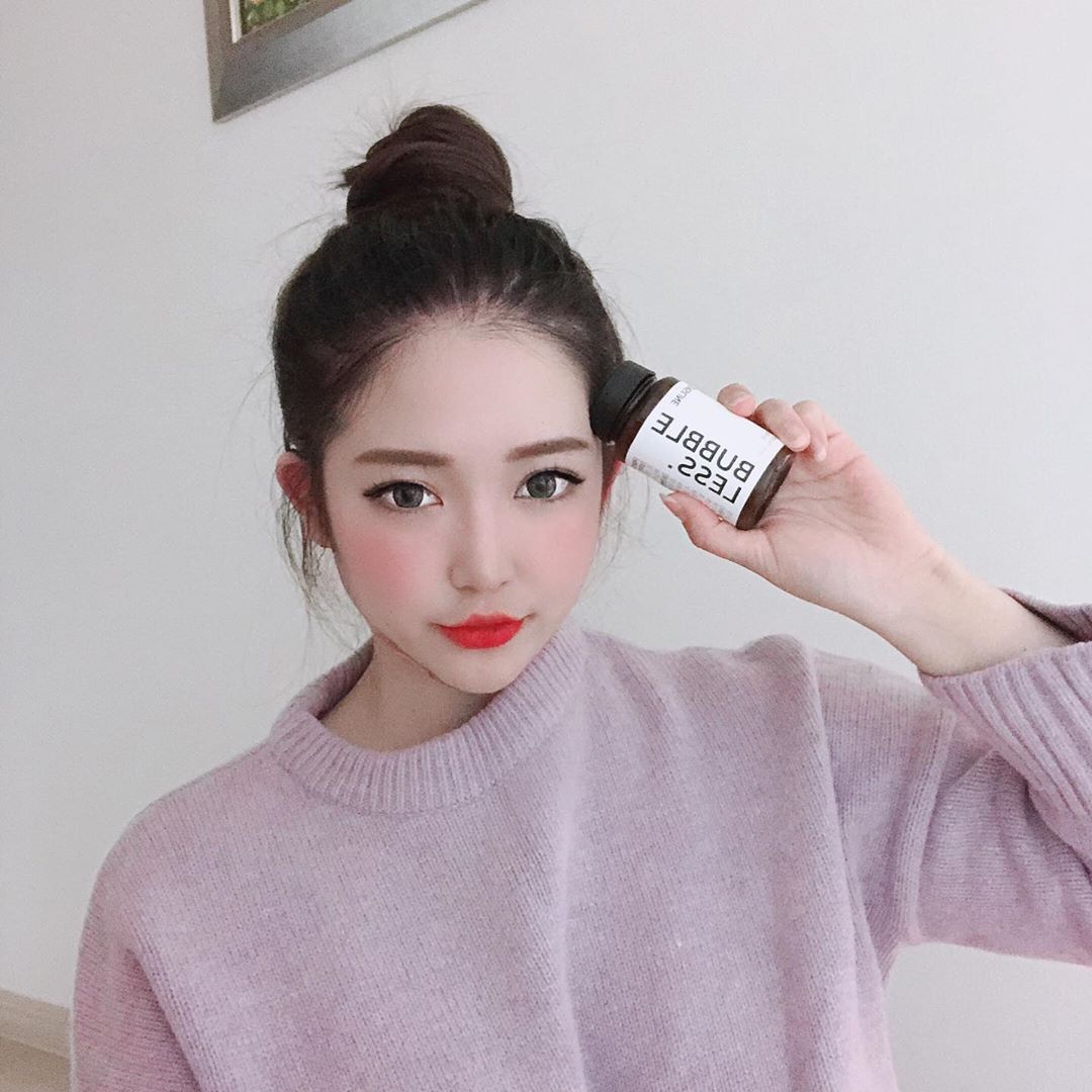 🍒’s Instagram photo: “요즘 저녁을 늦게 먹다보니 아침마다 얼굴이 부어서 눈도 안떠지고 그랬는데 버블레스 센시라인먹고 안부어서 출근 가능!!😆😆 👉혈행개선에 도움주는 은행잎 추출물이 주원료!! 👉 혈액순환을 촉진시켜 부종을 완화하는데 좋은 '센텔라아시아티카' 함유 👉…”