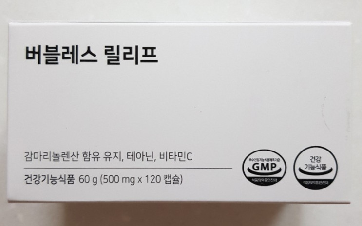 버블레스 릴리프 월경전증후군 효과적인 감마리놀렌산