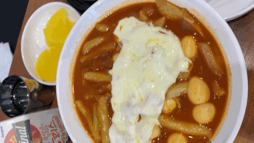 광교 오떡가서 떡볶이 뿌시기!