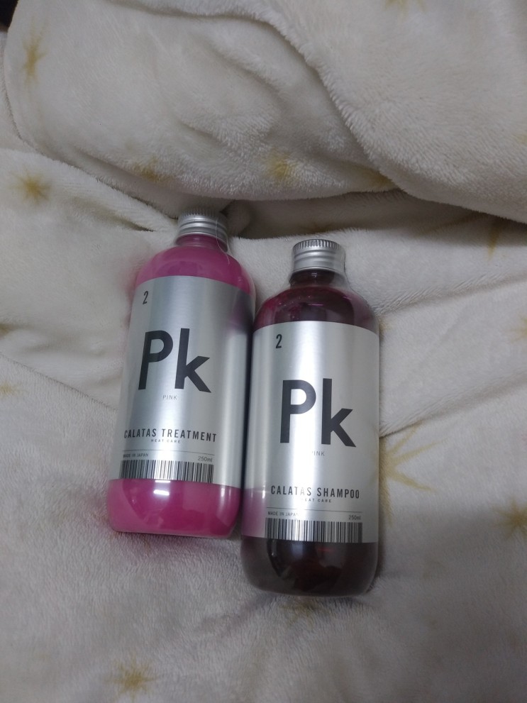 칼라타스 보색샴푸 PK 리뷰 (체리레드 컬러 유지)