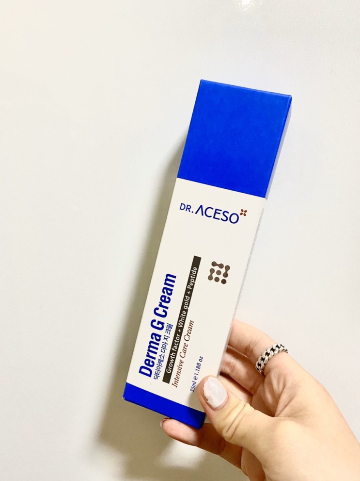 닥터아케소 더마 지 크림 (DR.ACESO DERMA G CREAM) 쉬운 안티에이징!!