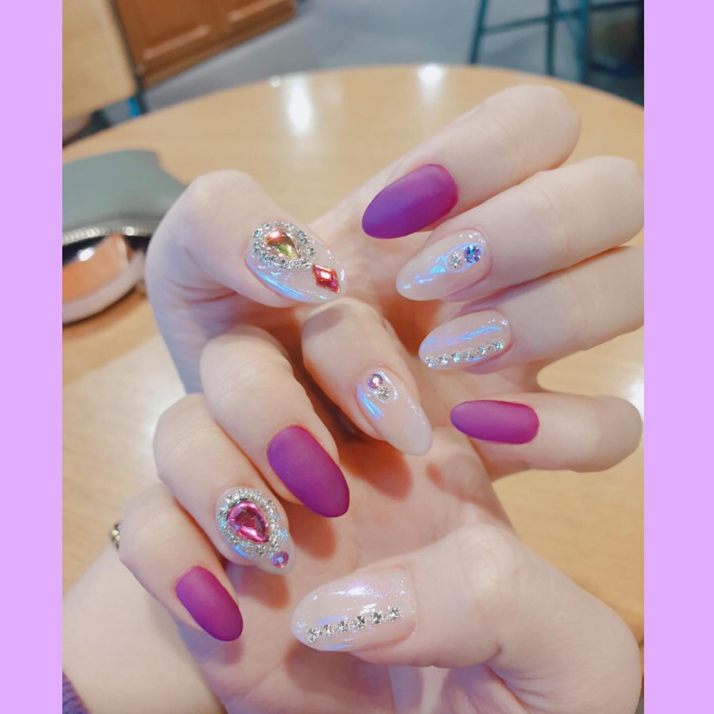 #보라네일  #존예 #nail_j #대구네일 #선팔#맞팔#선팔하면맞팔 #좋아요#좋아요반사#인친#인친환영#일상#소통#소통해요#첫줄#첫줄반사#대학#대학교#대구