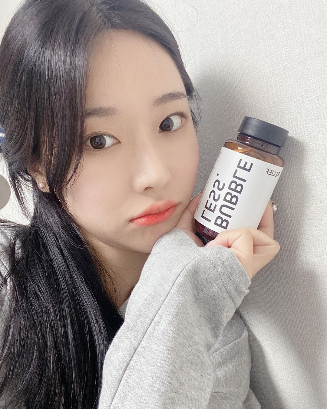 여주연 News1📸 on Instagram: “#버블레스#버블레스릴리프#감마리놀렌산#협찬”