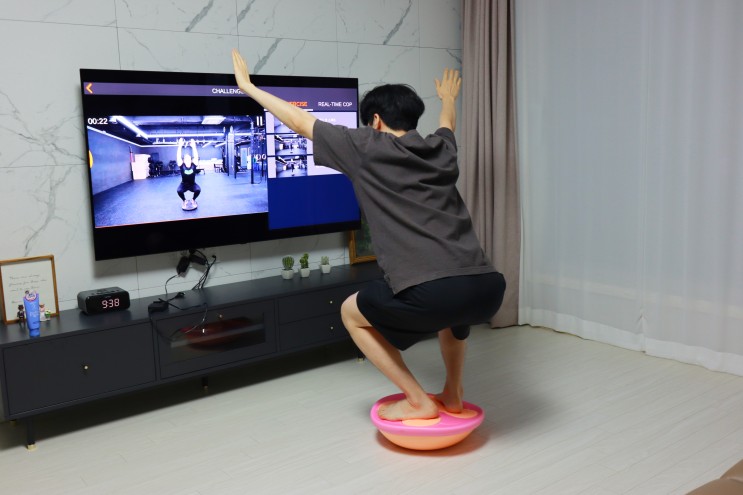 게임하면서 운동하는 홈트 기구 FAVE 센서볼 후기~!