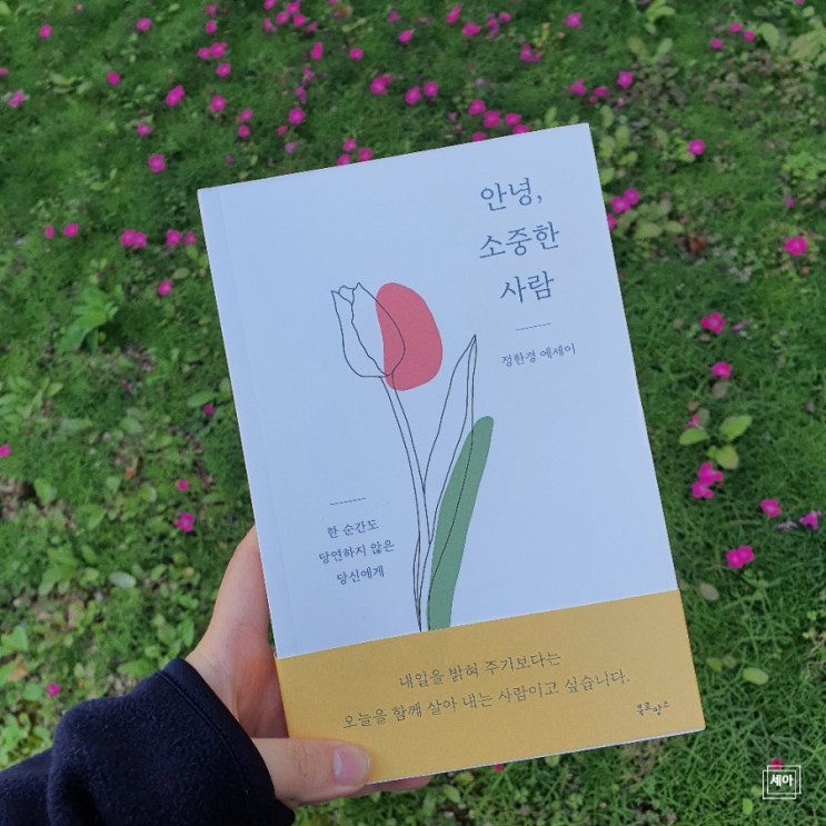 [힐링도서 / 베스트셀러 추천] 안녕하지 못하는 나의 하루에 찾아온 '안녕, 소중한 사람'