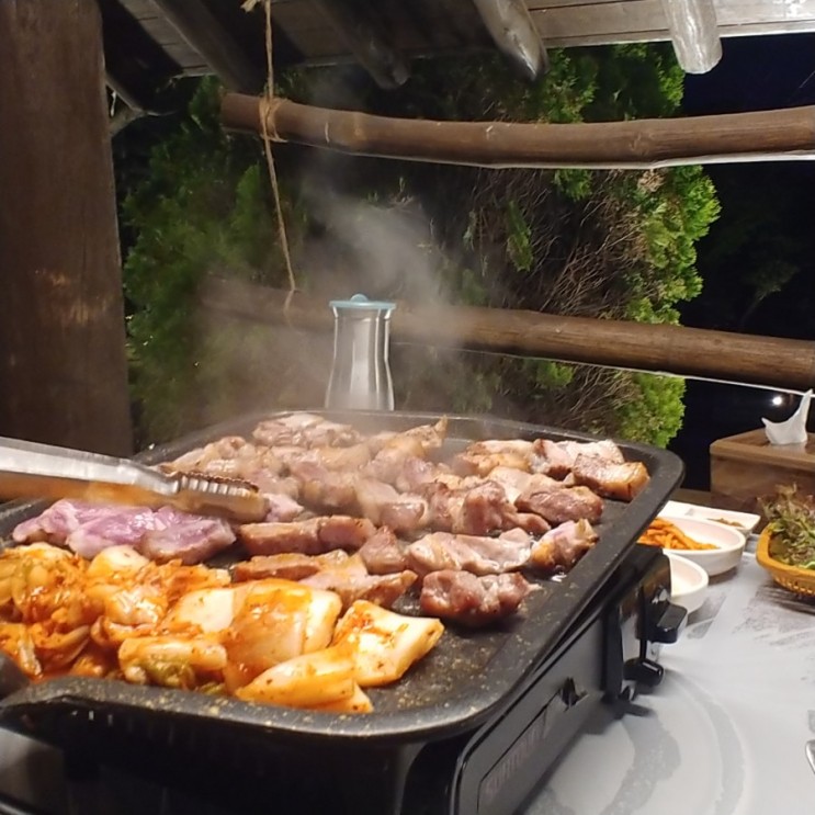 [여주] 숲을그리다 참숯초벌구이 밥먹고 산책까지 풀코스 맛집