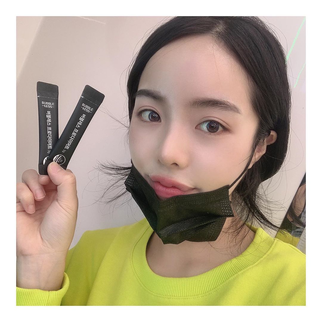 하련 ღ’s Instagram post: “#협찬 버블레스 프로다이어트와 함께 간편한 체중관리 시작했습니