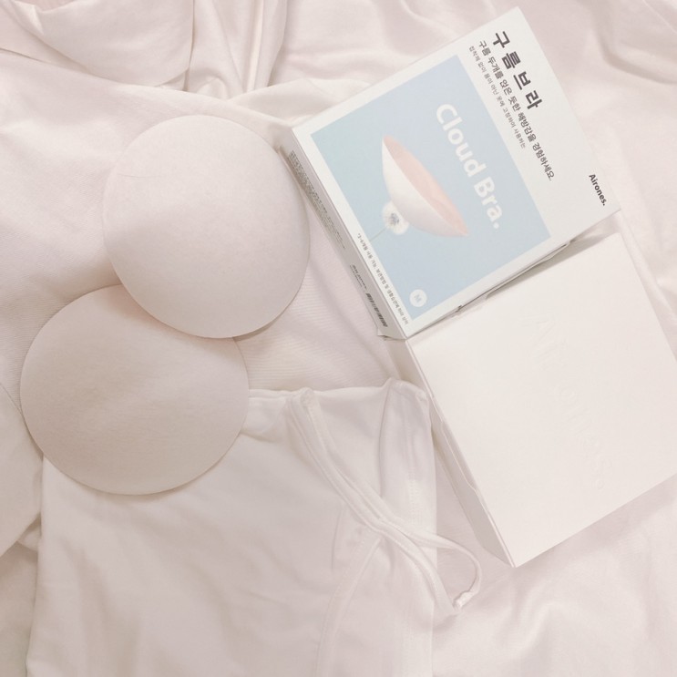 여름에 브라입기 찐득거리지않아? 그렇담 왕강추 편한브라추천 구름브라! 노와이어브라