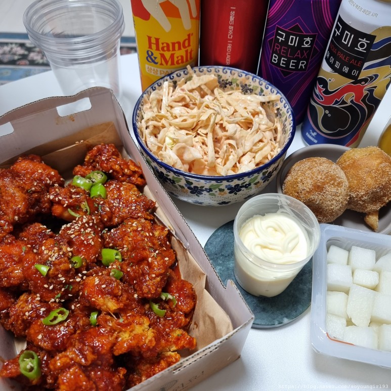 [옥수역 맛집] 생활 치킨 옥수역점, 앵그리버드 하드코어 치킨+수제 맥주 배달 후기