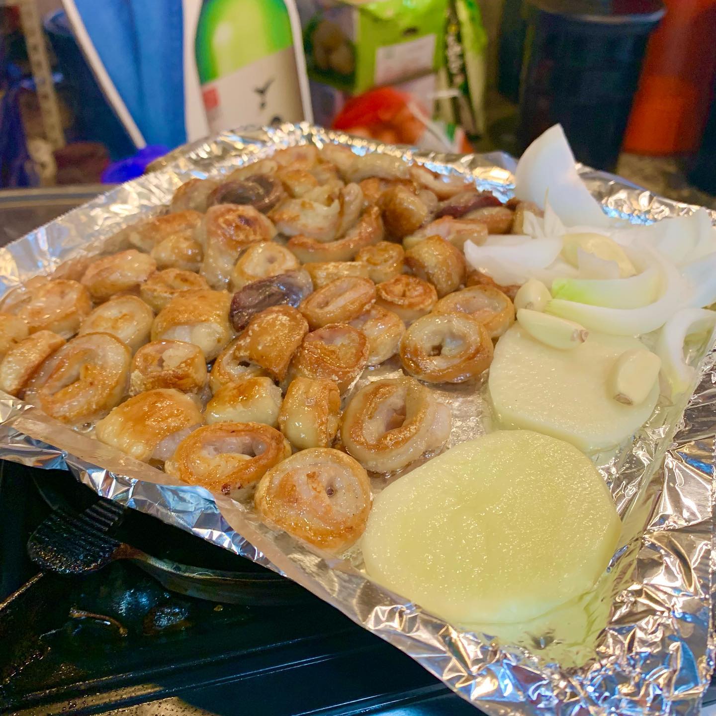 여기 소금구이 찐맛집..ㅋㅋ