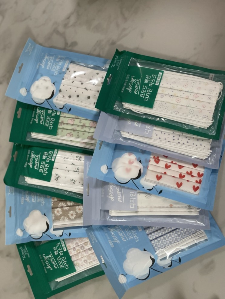 데일리 덴탈마스크, 코모드디자인마스크로 하루하루 색다르게