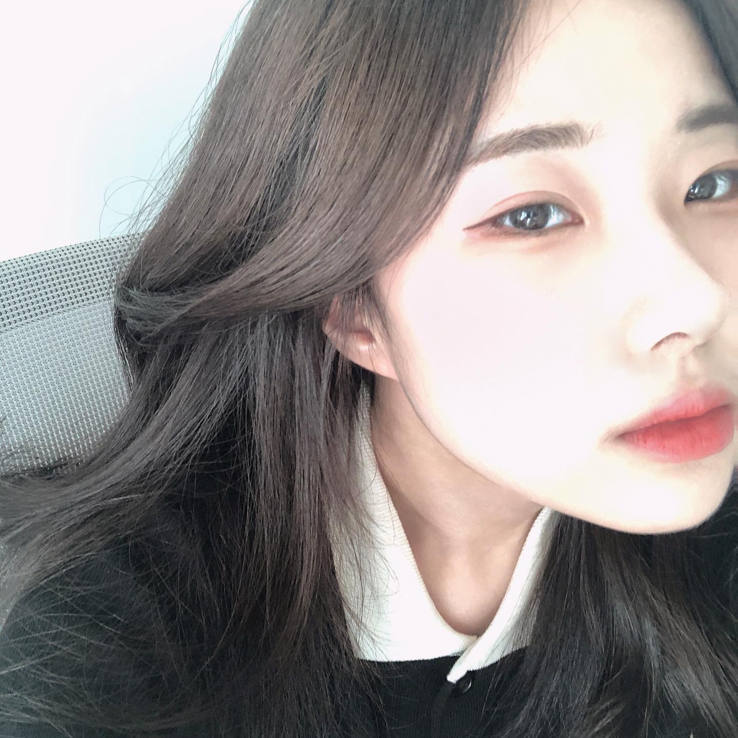 그래서 햇다 흑발