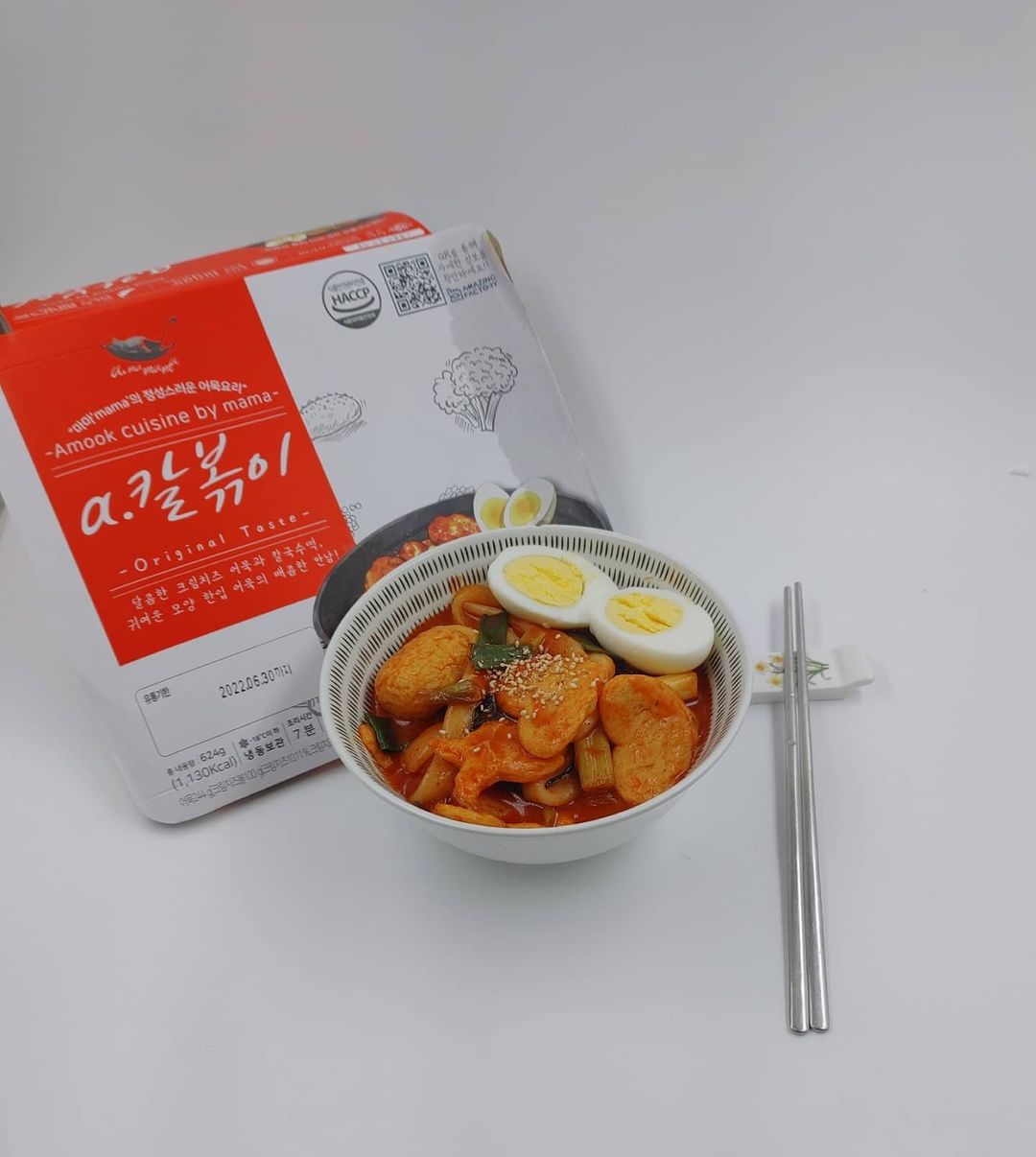 Jha on Instagram: “#협찬 @a.mamama_kr #어마마마 #칼볶이 어메이징팩토리 a.칼볶이 리뷰입니다:) 떡볶이 너무 좋아하는데 칼볶이가 너무 맛있어보여서 시켜보았는데 너무 맛있네요. 특히나 어묵이