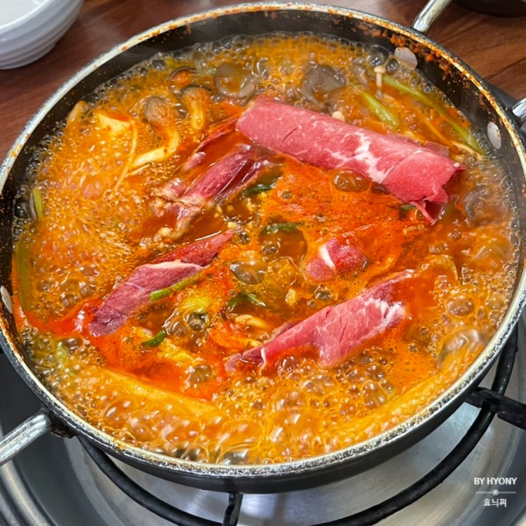 동탄 센트럴파크 맛집 등촌칼국수에서 해장