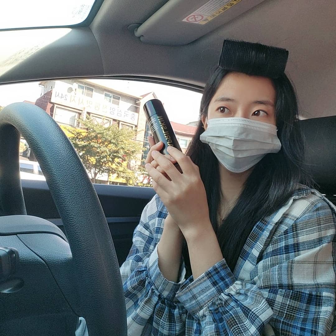 @ij0115 shared a photo on Instagram: “#에이프릴스킨#aprilskin#AD#헤어픽서#앞머리볼륨#뿌리볼륨#뿌리볼륨살리기#헤어롤#앞머리스타일링#플뱅#여자앞머리#앞머리거지존#갈라지는앞머리#앞머리고정#@