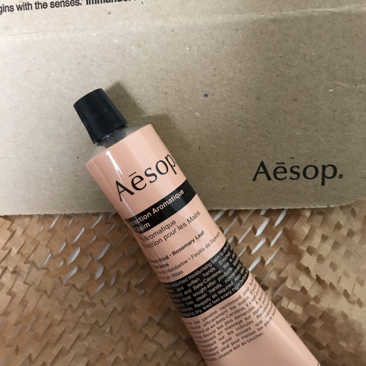 이솝 Aesop 핸드크림 후기 [극건조 핸드크림추천]내 돈 내산