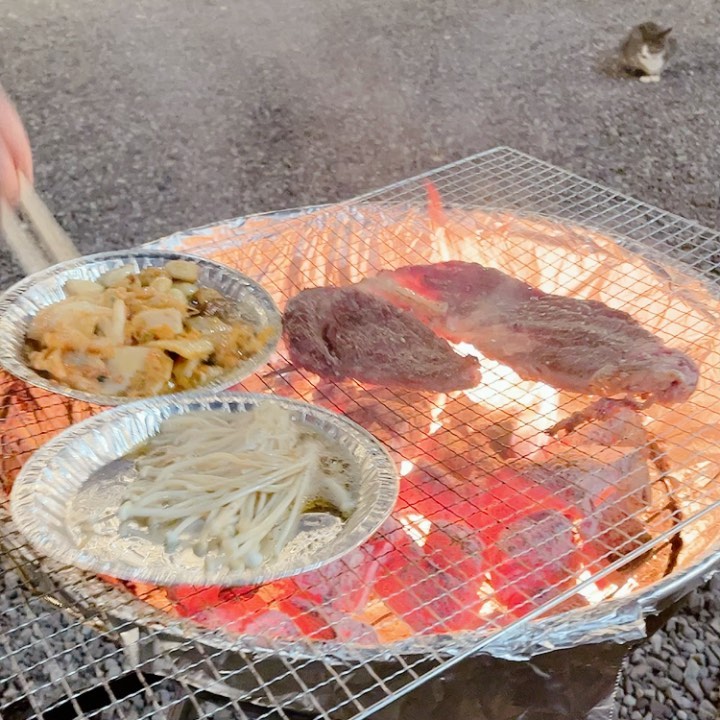 #한우등심 #삼겹살 #글램핑 #청도글램핑 #신난다글램핑 #일상 #소통