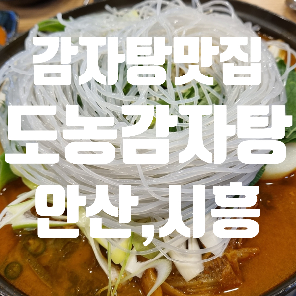 [연슐랭가이드] 정왕 감자탕 맛집 추천! 나만 알고싶은 숨은 맛집, 도시와농부 감자탕 (도농감자탕) + 전국 택배 가능 ! / 정왕동 배달 맛집, 감자탕 택배 추천