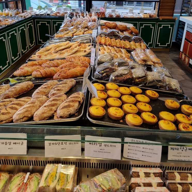 제주 오드랑베이커리 빵종류 구경하고 가세요