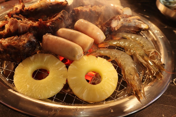 숑스바베큐 등갈비 신림맛집! 뜯는재미 쏠쏠