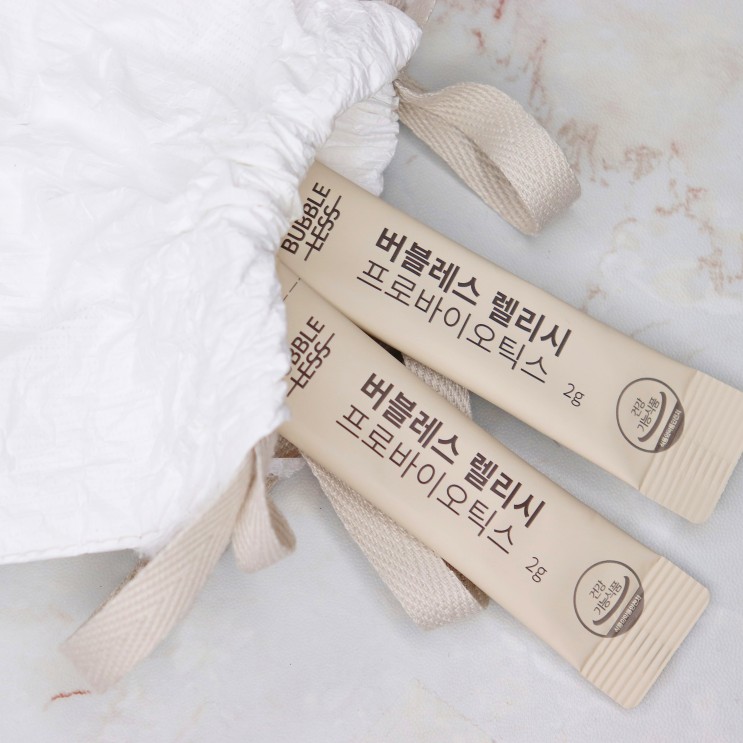버블레스 릴리시 프로아비오틱스 여성유산균 솔직후기