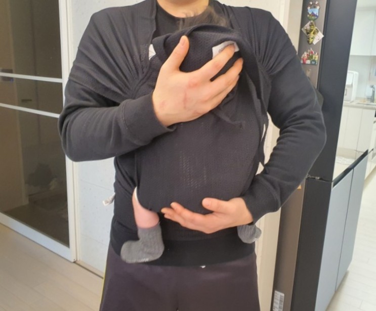 신생아슬링 코코루아기띠, 마약꿀잠템으로 인정!