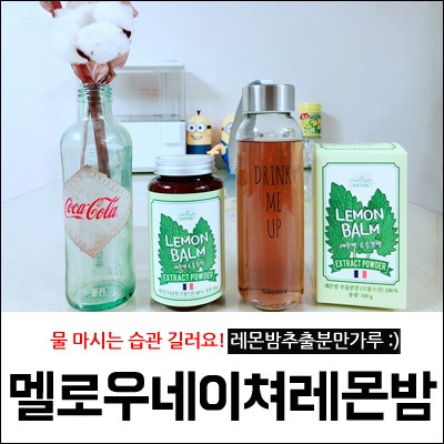 레몬밤추출분말 [멜로우네이쳐] 레몬밤효능 & 임산부