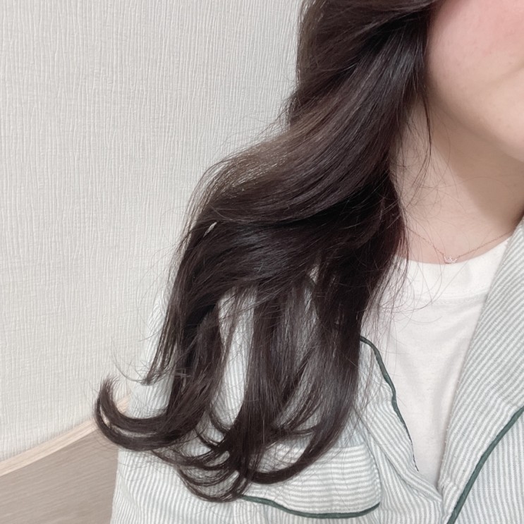 헤어에센스 아르간시드오일 나인밀라 드라이 후에도 촉촉해요