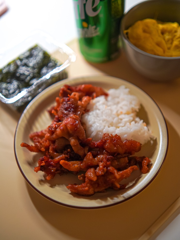 한잔애 직화 무뼈닭발, 오돌뼈, 모래집, 목살, 불고기 간편 야식
