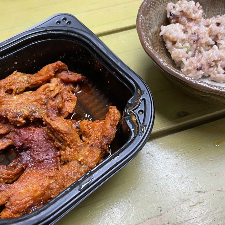 한잔애 직화안주 불향 솔솔 술안주로도 밥반찬으로도 딱 좋아