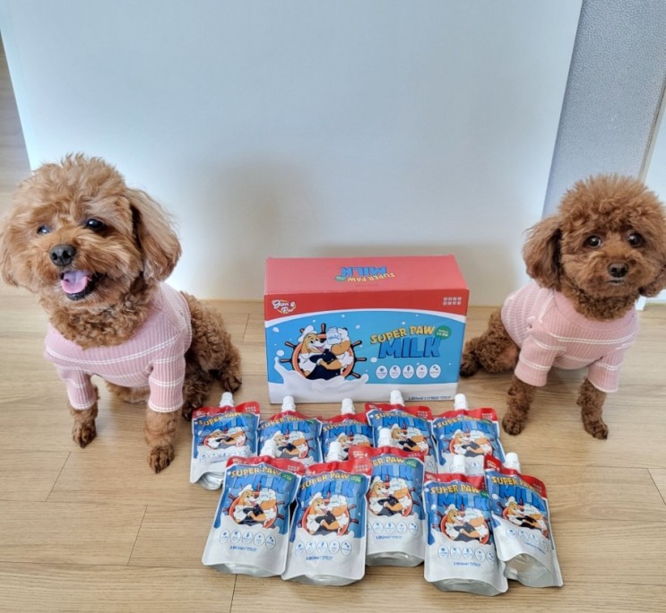 [강아지 우유 추천]강아지가 너무 좋아하는 생활픽 강아지&고양이 펫밀크