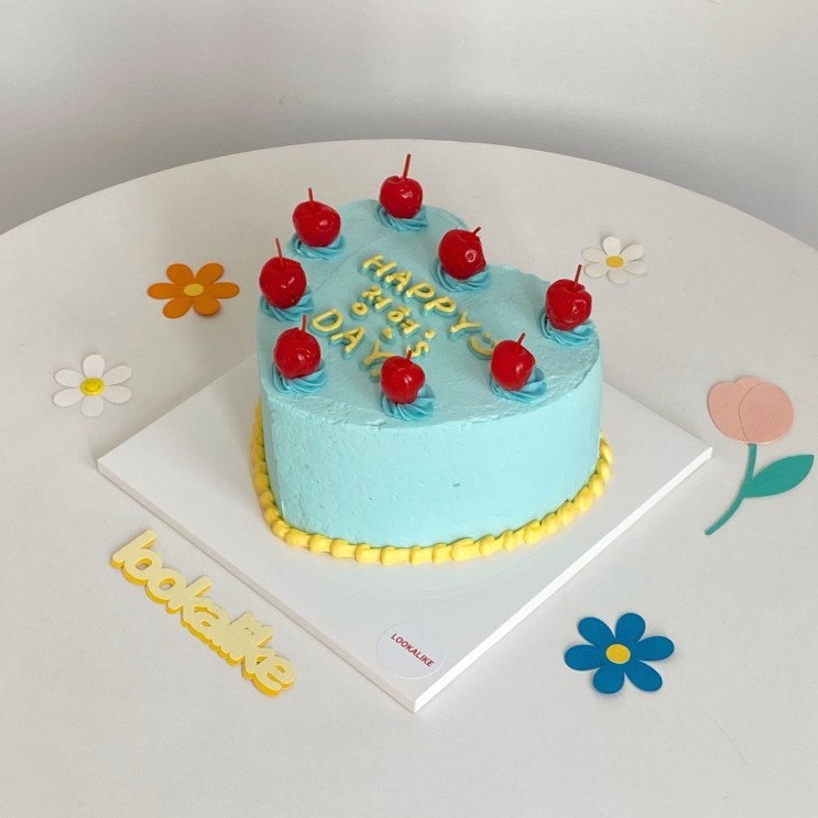 울산 남구, 카페 룩어라이크(Look a like) 레터링케이크 후기 🎂