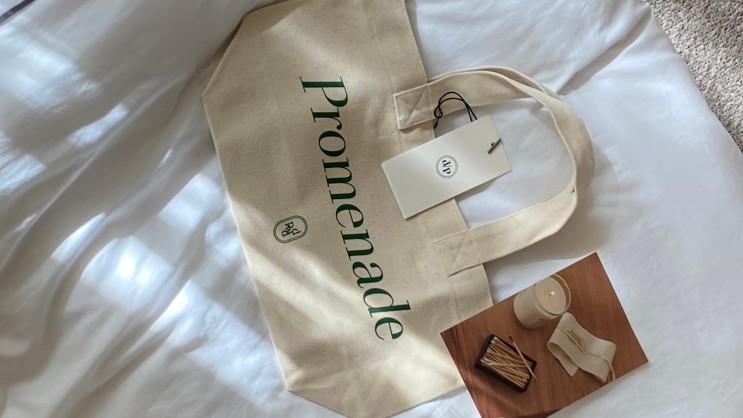 드파운드 promenade bag 언박싱 ✨