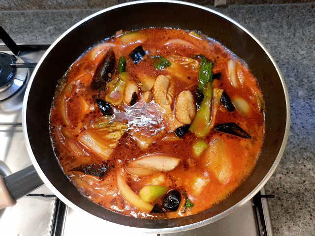 해물짬뽕탕 짜장면 밀키트 대가방 쿠킹박스 완전맛있음